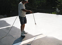 Roof-coating-application